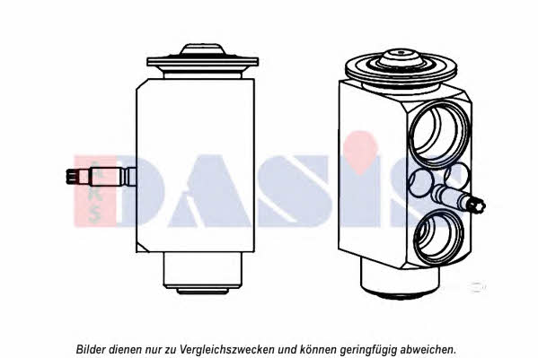 Dasis 840235N Air conditioner expansion valve 840235N: Buy near me in Poland at 2407.PL - Good price!