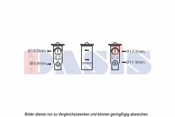 Dasis 840258N Клапан розширювальний кондиціонеру 840258N: Купити у Польщі - Добра ціна на 2407.PL!