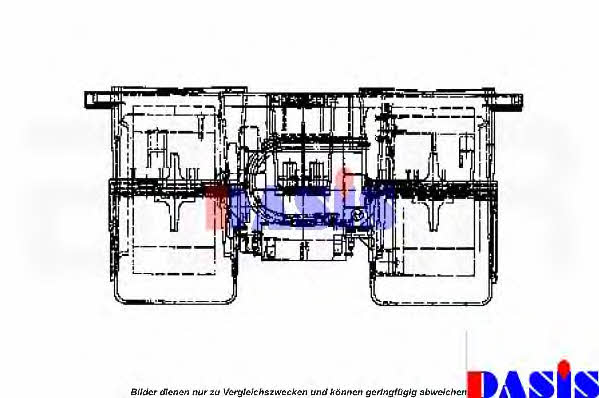 Dasis 740540N Вентилятор отопителя салона 740540N: Отличная цена - Купить в Польше на 2407.PL!