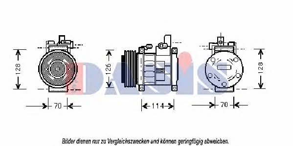 Dasis 851005N Kompressor klimaanlage 851005N: Kaufen Sie zu einem guten Preis in Polen bei 2407.PL!