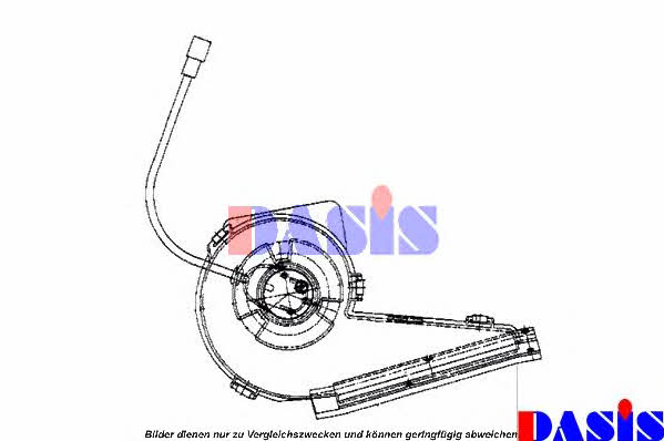 Dasis 741680N Вентилятор опалювача салону 741680N: Приваблива ціна - Купити у Польщі на 2407.PL!
