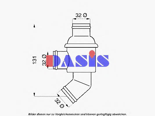 Dasis 750394N Thermostat, coolant 750394N: Buy near me in Poland at 2407.PL - Good price!