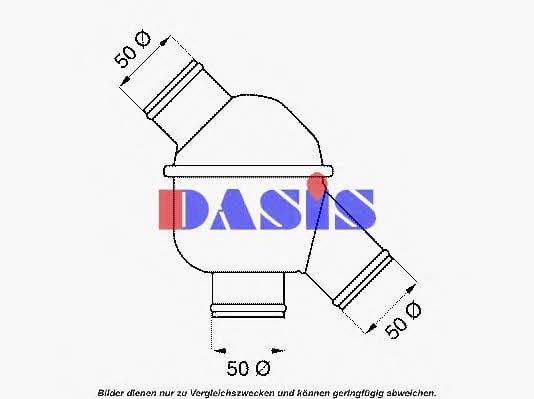Dasis 750452N Thermostat, coolant 750452N: Buy near me at 2407.PL in Poland at an Affordable price!