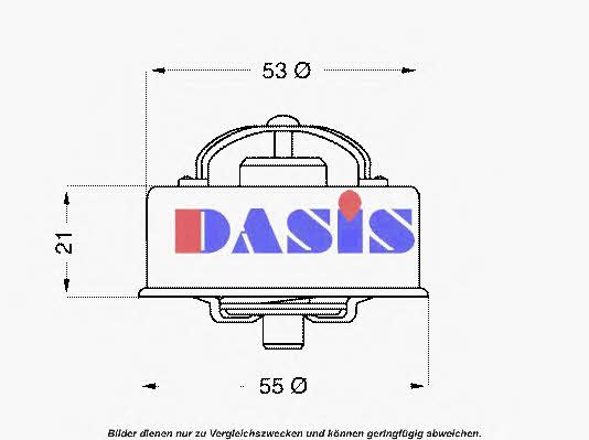 Dasis 750924N Thermostat, coolant 750924N: Buy near me in Poland at 2407.PL - Good price!