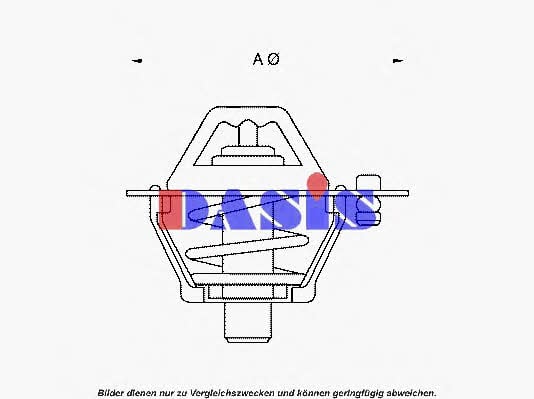 Dasis 751802N Thermostat, coolant 751802N: Buy near me in Poland at 2407.PL - Good price!