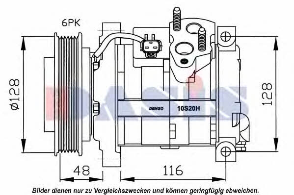 Dasis 851625N Compressor, air conditioning 851625N: Buy near me in Poland at 2407.PL - Good price!