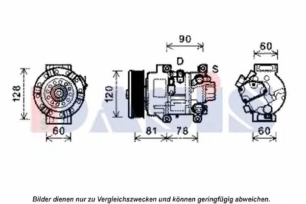 Dasis 851986N Compressor, air conditioning 851986N: Buy near me in Poland at 2407.PL - Good price!