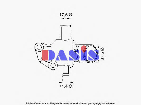 Dasis 751837N Thermostat, coolant 751837N: Buy near me in Poland at 2407.PL - Good price!
