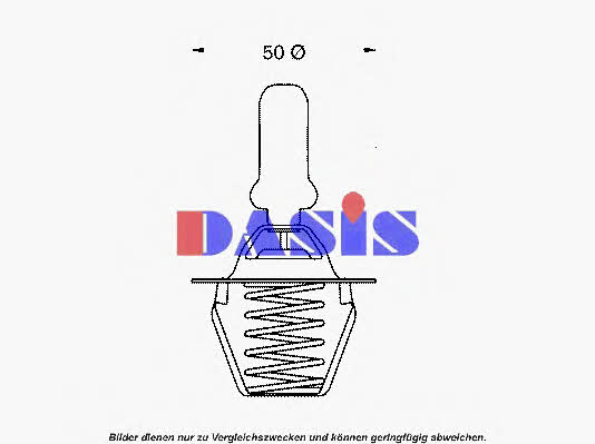 Dasis 751849N Thermostat, coolant 751849N: Buy near me in Poland at 2407.PL - Good price!