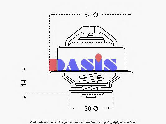 Dasis 751867N Termostat, środek chłodzący 751867N: Dobra cena w Polsce na 2407.PL - Kup Teraz!