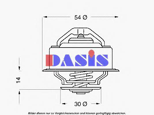 Dasis 751868N Thermostat, Kühlmittel 751868N: Kaufen Sie zu einem guten Preis in Polen bei 2407.PL!