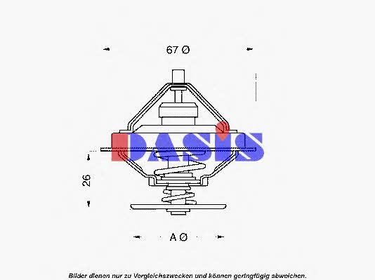 Dasis 751927N Termostat, środek chłodzący 751927N: Dobra cena w Polsce na 2407.PL - Kup Teraz!