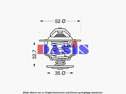 Dasis 751946N Thermostat, coolant 751946N: Buy near me in Poland at 2407.PL - Good price!