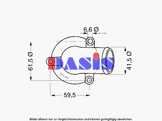 Dasis 751948N Thermostat, coolant 751948N: Buy near me in Poland at 2407.PL - Good price!