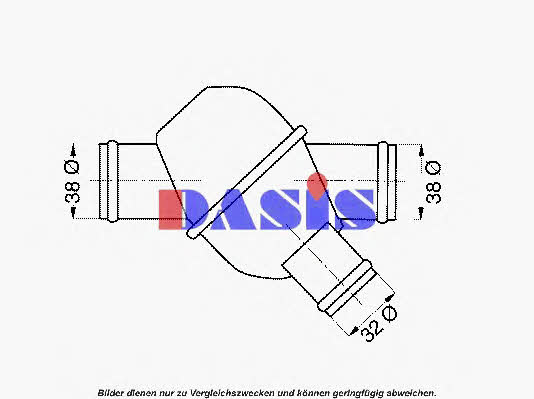 Dasis 751959N Thermostat, coolant 751959N: Buy near me in Poland at 2407.PL - Good price!