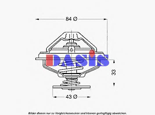 Dasis 751970N Thermostat, coolant 751970N: Buy near me in Poland at 2407.PL - Good price!