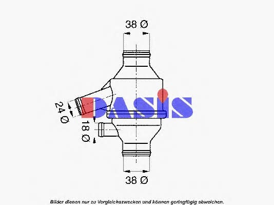 Dasis 752024N Thermostat, coolant 752024N: Buy near me in Poland at 2407.PL - Good price!