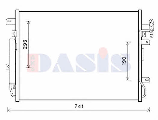 Dasis 022007N Радиатор кондиционера (Конденсатор) 022007N: Купить в Польше - Отличная цена на 2407.PL!