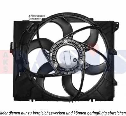 Dasis 058066N Hub, engine cooling fan wheel 058066N: Buy near me in Poland at 2407.PL - Good price!