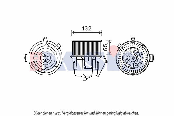 Dasis 068071N Fan assy - heater motor 068071N: Buy near me in Poland at 2407.PL - Good price!