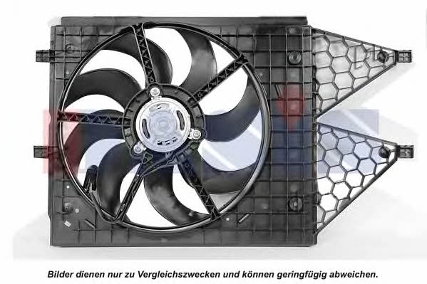 Dasis 048117N Hub, engine cooling fan wheel 048117N: Buy near me in Poland at 2407.PL - Good price!