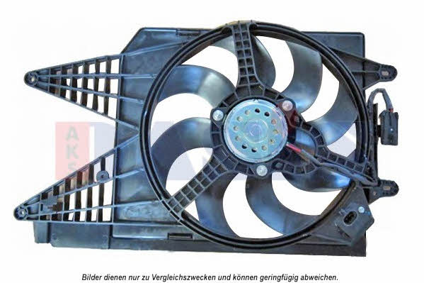 Dasis 088143N Вентилятор радиатора охлаждения 088143N: Отличная цена - Купить в Польше на 2407.PL!