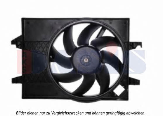 Dasis 098116N Hub, engine cooling fan wheel 098116N: Buy near me in Poland at 2407.PL - Good price!