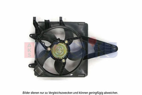 Dasis 088109N Hub, engine cooling fan wheel 088109N: Buy near me at 2407.PL in Poland at an Affordable price!