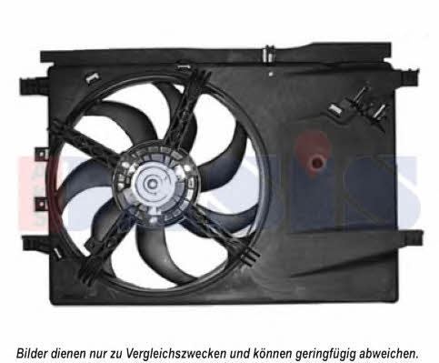 Dasis 088066N Вентилятор радиатора охлаждения 088066N: Отличная цена - Купить в Польше на 2407.PL!