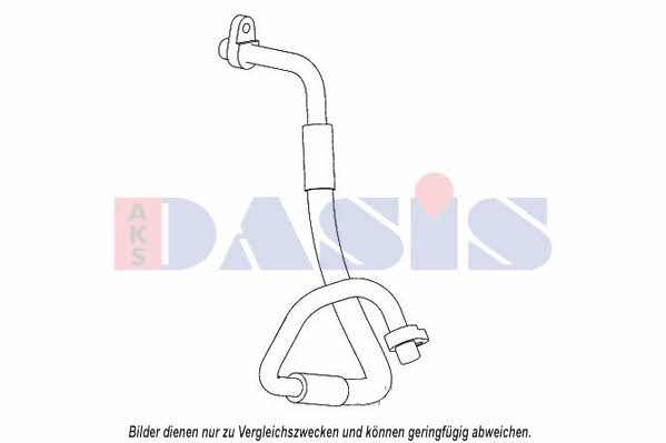 Dasis 885910N Coolant pipe 885910N: Buy near me in Poland at 2407.PL - Good price!