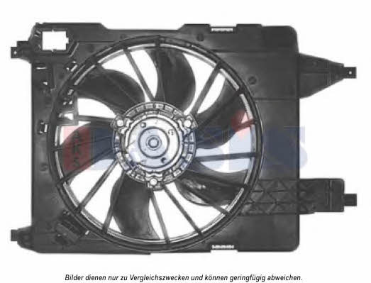 Dasis 188042N Вентилятор радиатора охлаждения 188042N: Отличная цена - Купить в Польше на 2407.PL!