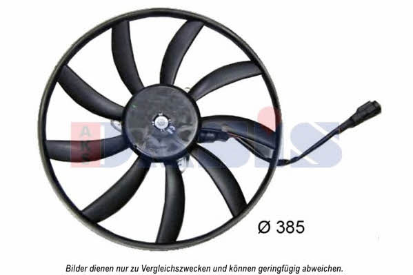 Dasis 188062N Вентилятор радиатора охлаждения 188062N: Отличная цена - Купить в Польше на 2407.PL!