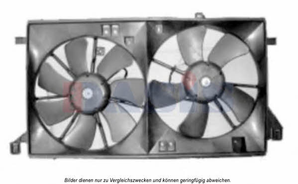 Dasis 118035N Hub, engine cooling fan wheel 118035N: Buy near me in Poland at 2407.PL - Good price!