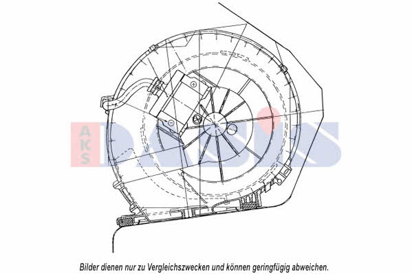 Dasis 188063N Fan assy - heater motor 188063N: Buy near me in Poland at 2407.PL - Good price!