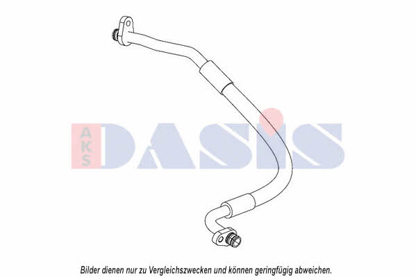 Dasis 885911N Coolant pipe 885911N: Buy near me in Poland at 2407.PL - Good price!