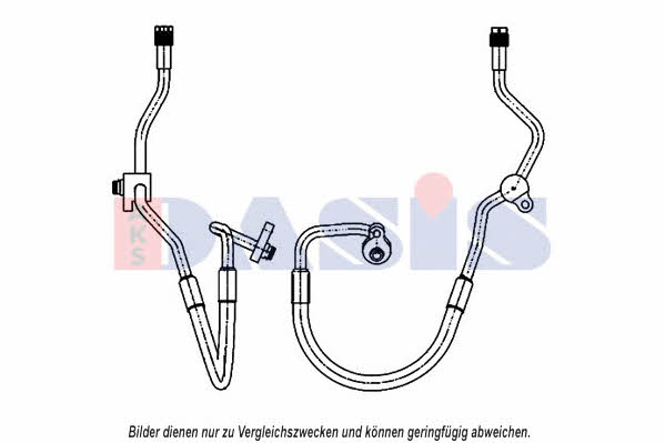 Dasis 885865N Трубка кондиционера 885865N: Отличная цена - Купить в Польше на 2407.PL!
