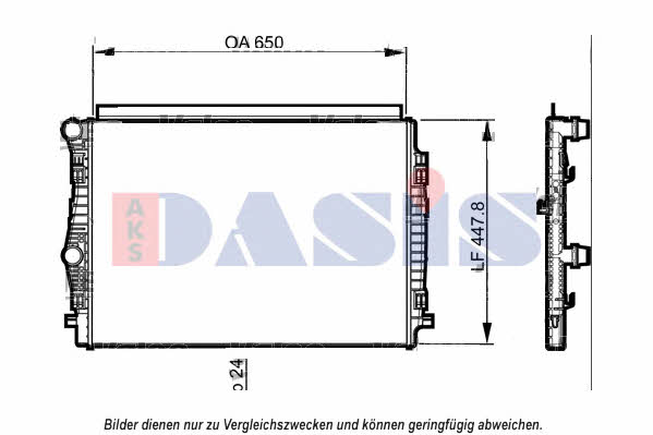 Dasis 480093N Chłodnica, układ chłodzenia silnika 480093N: Dobra cena w Polsce na 2407.PL - Kup Teraz!