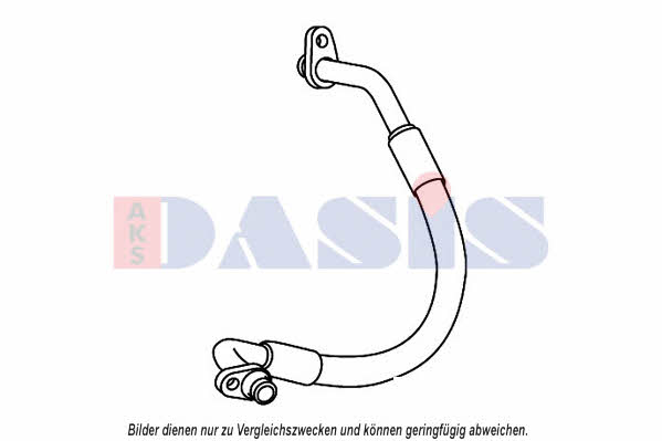 Dasis 885895N Coolant pipe 885895N: Buy near me in Poland at 2407.PL - Good price!