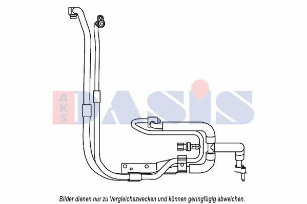 Dasis 885848N Coolant pipe 885848N: Buy near me in Poland at 2407.PL - Good price!