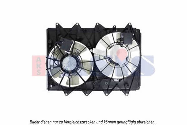 Dasis 118082N Hub, engine cooling fan wheel 118082N: Buy near me in Poland at 2407.PL - Good price!