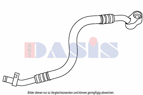 Dasis 885891N Coolant pipe 885891N: Buy near me in Poland at 2407.PL - Good price!