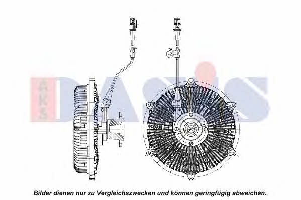 Dasis 268062N Visco-Kupplung komplett 268062N: Kaufen Sie zu einem guten Preis in Polen bei 2407.PL!