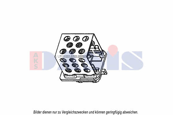 Dasis 700101N Fan motor resistor 700101N: Buy near me in Poland at 2407.PL - Good price!