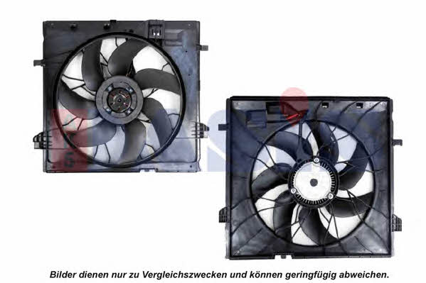 Dasis 128184N Вентилятор радиатора охлаждения 128184N: Купить в Польше - Отличная цена на 2407.PL!