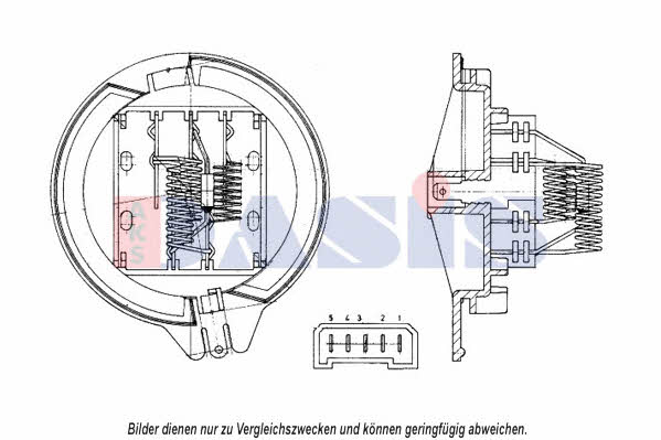 Dasis 700140N Резистор электродвигателя вентилятора 700140N: Отличная цена - Купить в Польше на 2407.PL!