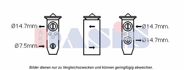 Dasis 840267N Клапан розширювальний кондиціонеру 840267N: Приваблива ціна - Купити у Польщі на 2407.PL!