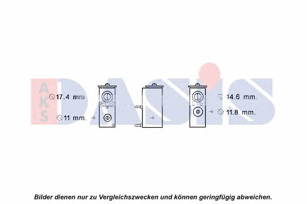 Dasis 840291N Expansionsventil für Klimaanlagen 840291N: Kaufen Sie zu einem guten Preis in Polen bei 2407.PL!