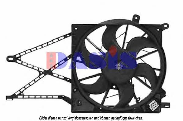 Dasis 158017N Hub, engine cooling fan wheel 158017N: Buy near me in Poland at 2407.PL - Good price!