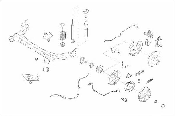 Delphi SKOD-15918-R Подвеска колеса SKOD15918R: Купить в Польше - Отличная цена на 2407.PL!