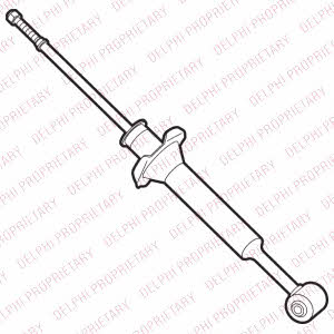 Delphi D2251383 Front oil shock absorber D2251383: Buy near me in Poland at 2407.PL - Good price!